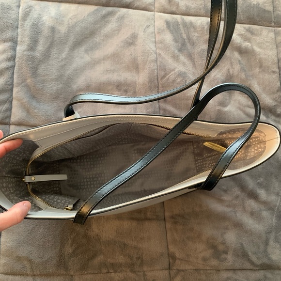 Kate Spade Haven Street Colorblock Maxi Grey Black - Picture 6 of 16